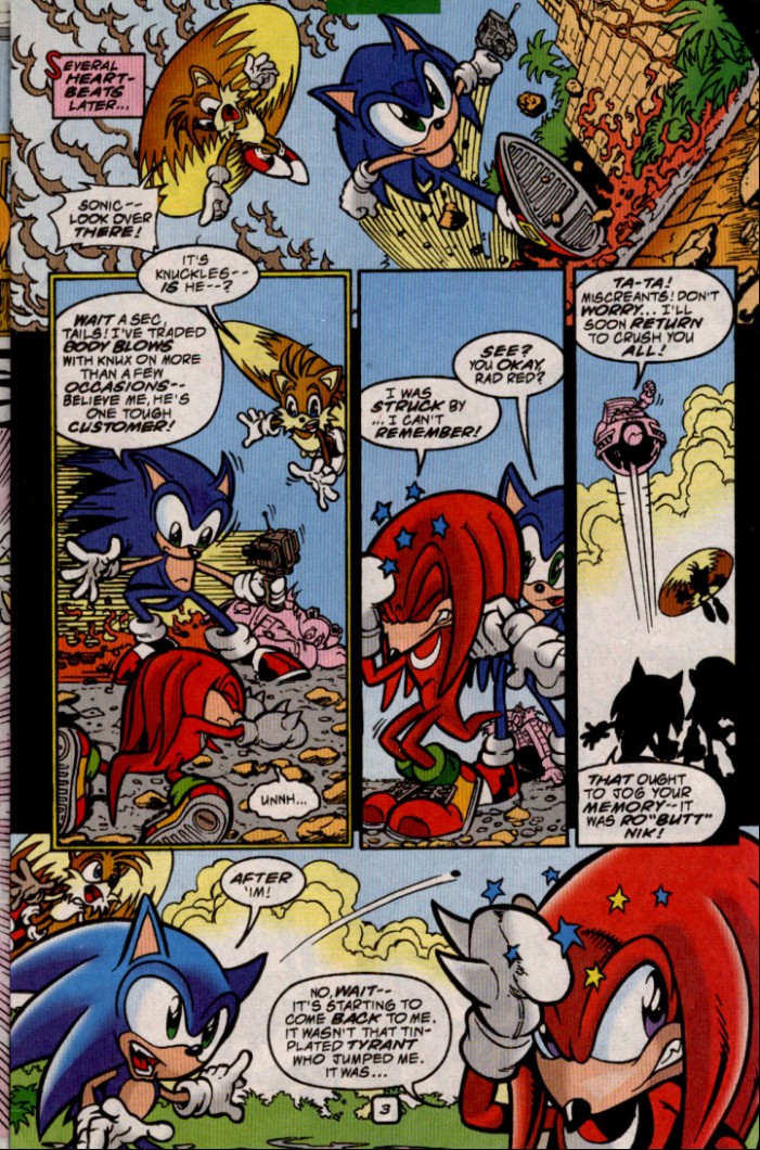 Sonic - Archie Adventure Series June 2000 Page 3